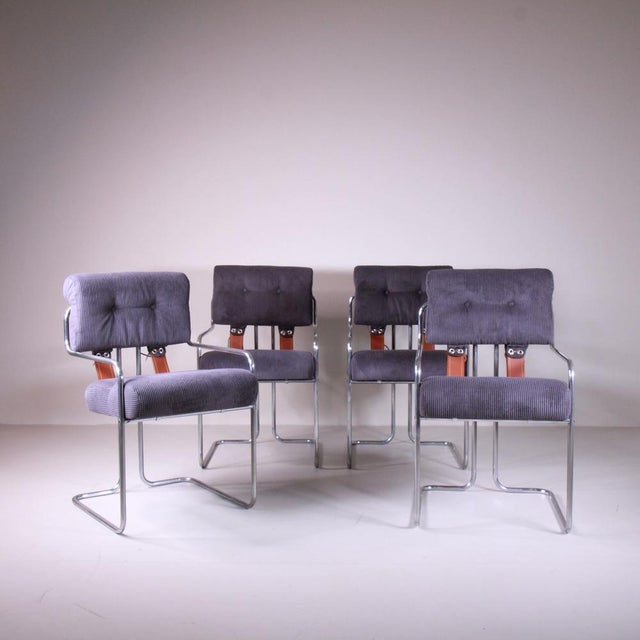 Tucroma Armchairs by Guido Faleschini, Set of 10 For Sale - Image 14 of 18