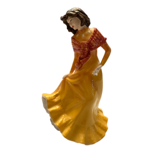1977 Royal Doulton "Linda" Figurine #Hn3879 Designed and Signed by Nada M. Pedley