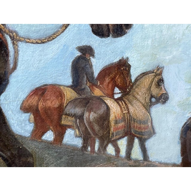 Edward Lloyd of Ellesmere (1818–1901) Victorian Equestrian Oil Painting Travelling to Chester Dated 4 August 1874 For Sale - Image 12 of 18