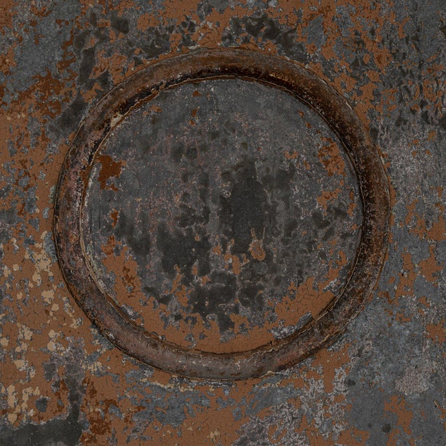 1900 - 1909 France Chocolate Iron Door For Sale - Image 4 of 15