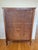 Early 20th Century Antique Quarter-Sawn Oak Curved Glass China Cabinet, C. 1910 For Sale - Image 5 of 18