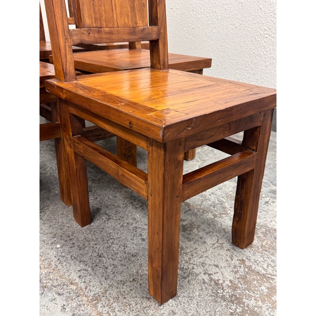 Handcrafted Dining Chairs, Set of Six For Sale - Image 12 of 12