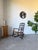 Antique rocking chair from the 1900s, originating from auvergne, france, crafted from solid oak with clean, handcrafted...