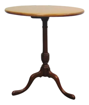 Queen Anne Handmade Solid Walnut Tea Table