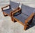 Mid 20th Century Borge Jensen for Bernstorffsminde Møbelfabrik Teak Safari Chairs - A Pair For Sale - Image 5 of 12
