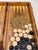 Camel Vintage Handcrafted Damascus Marquetry Inlaid Wood Folding Backgammon Board Box For Sale - Image 8 of 10