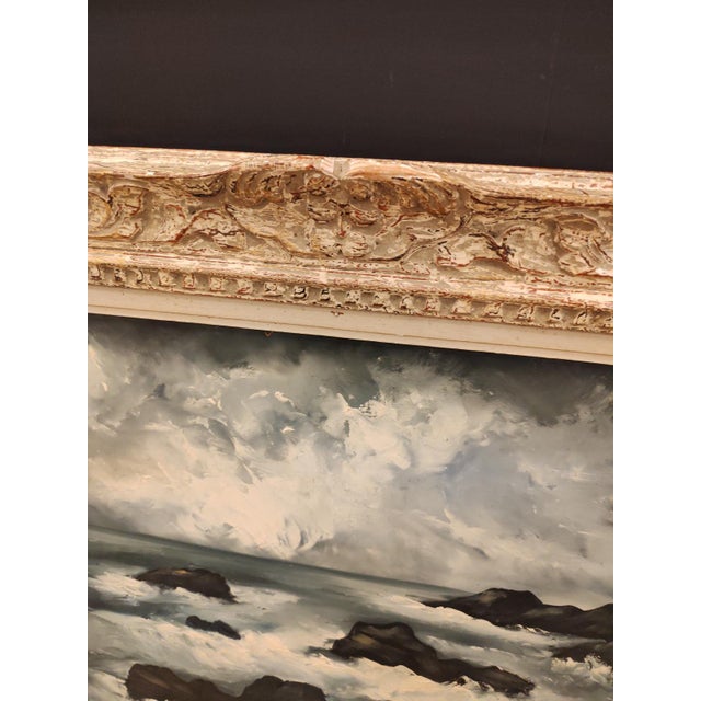 Marcel Bouyeron, Guilvinec, 1940, Oil on Panel For Sale - Image 7 of 9