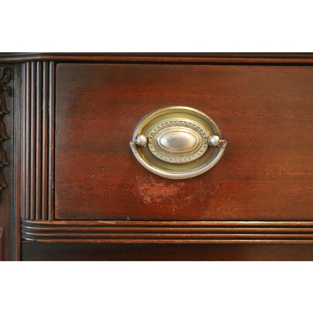 1920s 1920s Huntley 5 Drawer Tall Boy Dresser Mahogany For Sale - Image 5 of 15