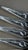1950s Vintage Cake Forks From England - Set of 6 For Sale - Image 5 of 8