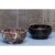 A set of 2 memory bowls - black & red by Cristoforo Trapani Magnolia table collection Dimensions: 17 x 8.5 cm Materials:...