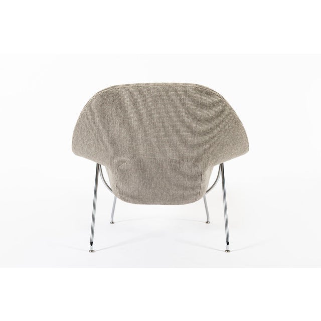 Early Restored Mid Century Tan Womb Lounge Chair by Saarinen for Knoll, Multiples/Custom Available For Sale In Detroit - Image 6 of 17