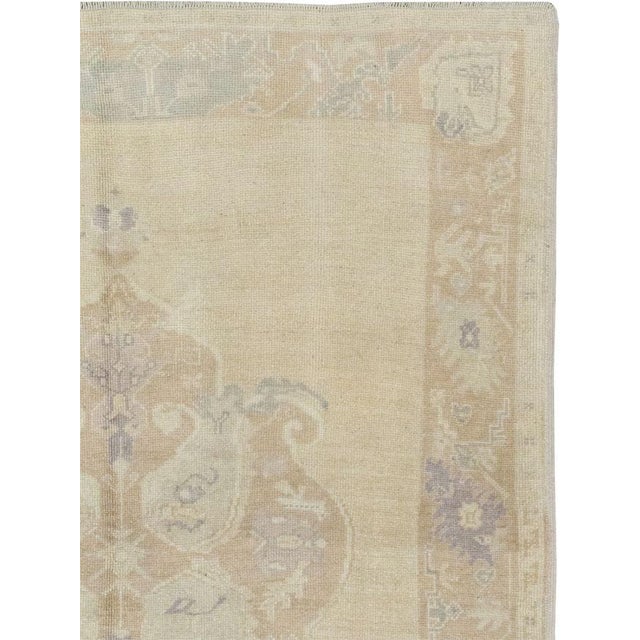 Rustic Galerie Shabab Collection Mid-20th Century Turkish Anatolian Wide Gallery Runner For Sale - Image 3 of 10