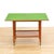 Mid Century Teak Folding Bar Cart Card Table For Sale In Los Angeles - Image 6 of 11