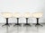 Mid Century Eames for Herman Miller “La Fonda” Parchment Fiberglass Arm & Side Chairs - Set of 4 For Sale In Miami - Image 6 of 13