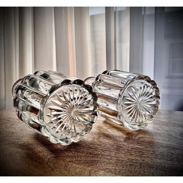 Antique Georgian Regency Cut Glass Decanters, 1820, Set of 2 For Sale - Image 8 of 12