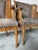 Vintage Century Furniture Louis XVI–Style Double Cane and Leather Club Chairs – A Pair For Sale In Miami - Image 6 of 12