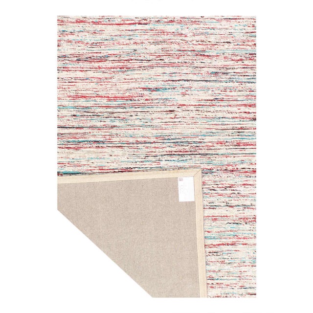 Modern Pasargad DC Contemporary Flat Weave Sari Silk Rug For Sale - Image 3 of 3