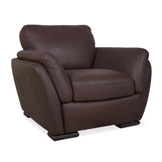 A399 Lounge Chair in Dark Brown Leather from Natuzzi Editions For Sale - Image 14 of 14