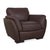 A399 Lounge Chair in Dark Brown Leather from Natuzzi Editions For Sale - Image 14 of 14