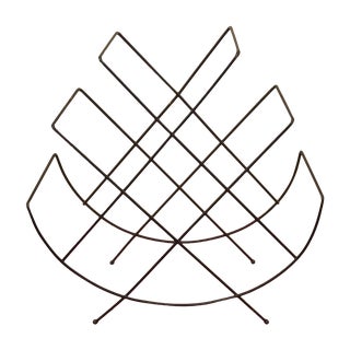 Mid-Century Modern Wine Rack For Sale