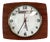 French JAZ Transistor Wall Clock with Calendar, 1960s For Sale