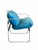 Mid-Century Modern Vintage Chrome Lounge Chairs Set of Four For Sale - Image 3 of 7