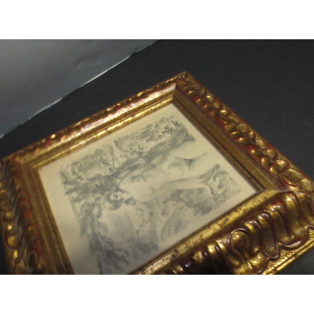 1930s Art Deco Nude by Rudolf Urech Circa 1920s-30s Swiss For Sale - Image 5 of 6