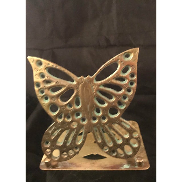 Vintage Brass Butterfly Bookends a Pair Chairish