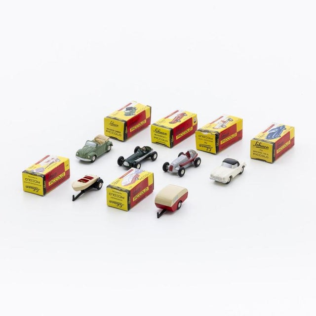 Piccolo Car Models by Schuco, Set of 6 For Sale - Image 6 of 6