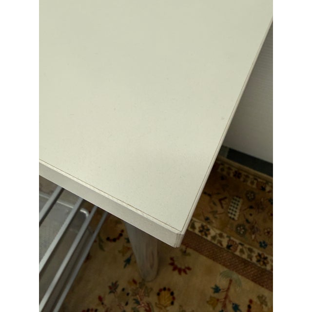 Platinum The Container Store Elfa Classic Desks With Drawers, Pair For Sale - Image 8 of 12