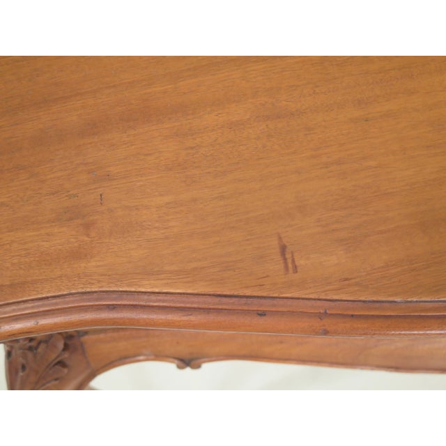 Brown 1900s Vintage Rj Horner French Style Mahogany Occasional Table For Sale - Image 8 of 13