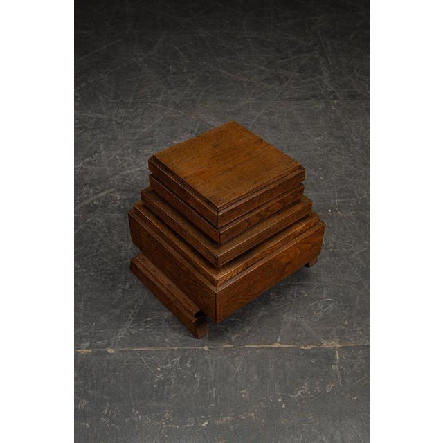 1930s Pedestal Table, Netherlands, 1930s For Sale - Image 5 of 11