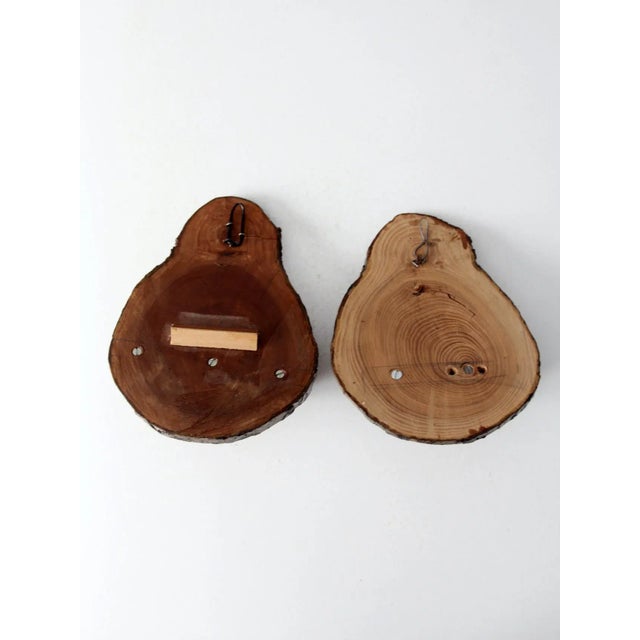 Vintage Live Edge Rustic Wall Shelves Pair For Sale - Image 10 of 13