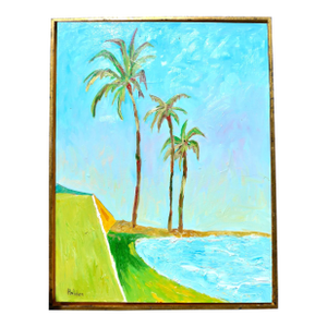 Three Palms at Sunset