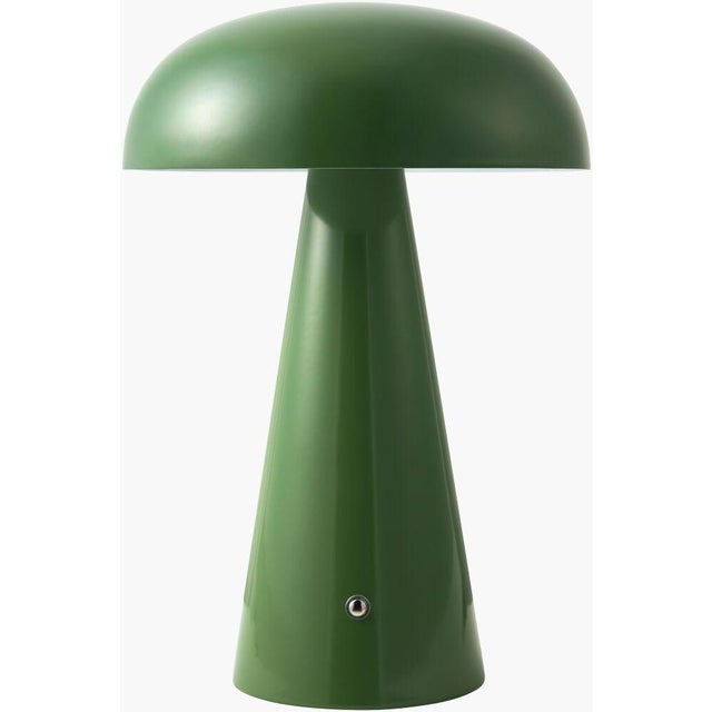 Contemporary Umbra Accent Table Lamp Light Green For Sale - Image 3 of 3
