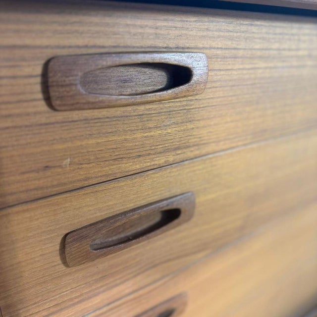 Vintage Danish Teak Sideboard by H.P. Hansen, 1960s For Sale - Image 10 of 11