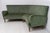 Wood Mid-Century Italian Velvet and Damask Sofa, 1950s For Sale - Image 7 of 10