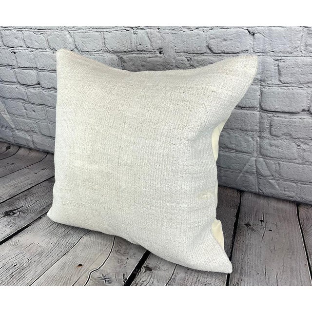 Vintage Pillow Case Turkish Hemp Pillow Decorative Hemp Pillow Dry cleaning only. PILLOW INSERT IS NOT INCLUDED