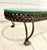 Rustic Spanish Iron Braided Knot Oval Coffee Table For Sale - Image 4 of 11