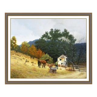 Mid 20th Century The Fence Mender, Ron Grauer For Sale