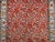 Textile Vintage Persian Qum Area Rug, Handwoven Allover Paisleys Pattern, Red & Ivory, 5’ X 7’ For Sale - Image 7 of 18