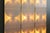 An exceptional and refined set of nine "Hourglass" wall sconces, designed by Bobo Piccoli for Fontana Arte in the 1970s....