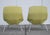 Knoll Knoll Mid Century Modern Upholstered and Chrome Lounge Chairs - a Pair For Sale - Image 4 of 12