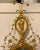 Traditional Vintage Decorative Arts Oval Carved Gold New York Wall Mirror For Sale - Image 3 of 7