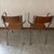 Vintage Chrome and Wood Armchairs, Set of 2 For Sale - Image 5 of 6
