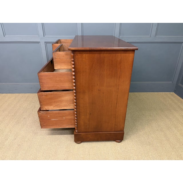 Victorian Mahogany Chest of Drawers, 1860 For Sale - Image 15 of 16