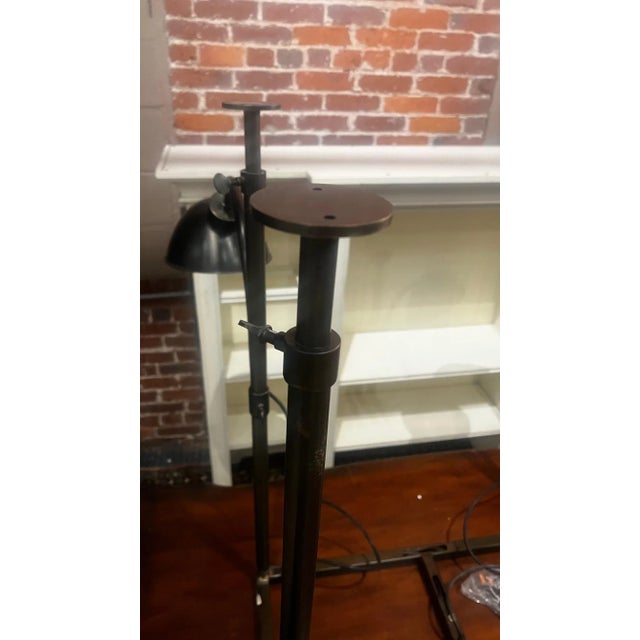 Restoration Hardware Restoration Hardware Ceiling 4 Light Pendant For Sale - Image 4 of 8