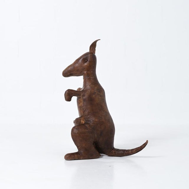 Leather Magazine Holder by Dimitri Omersa for Abercrombie & Fitch, 1960s For Sale - Image 6 of 18