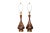 Mid-Century Modern Brown Drip Glaze Ceramic Table Lamps - a Pair For Sale - Image 3 of 11