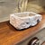 Early 19th Century 19th Century Hand Carved Limestone Trough Basin Planter Antique Farm For Sale - Image 5 of 12